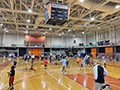  Students playing in the Buffalo State sports arena